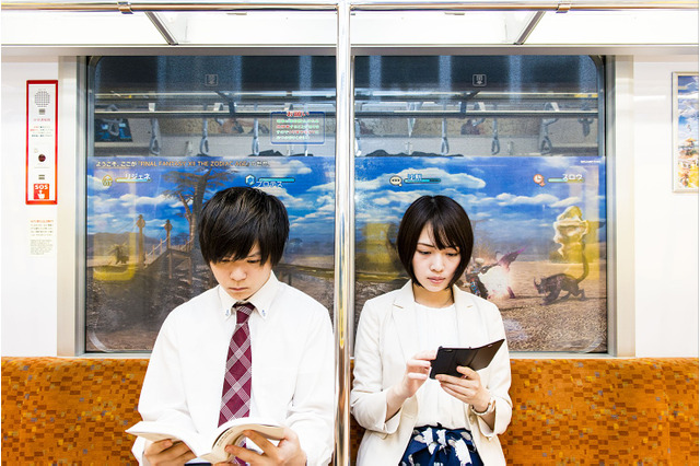 東京メトロ 銀座線・丸ノ内線電車を『FFXII ザ ゾディアック エイジ』がジャック─窓の外はイヴァリース!? 画像