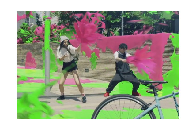 現実世界でガチバトル!? 『スプラトゥーン2』イカすTVCMを3本公開 画像