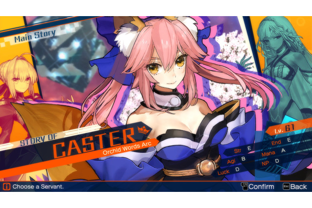 Steam版『Fate/EXTELLA』ストアページ開設―奈須きのこ書き下ろしシナリオ/日本語対応! 画像