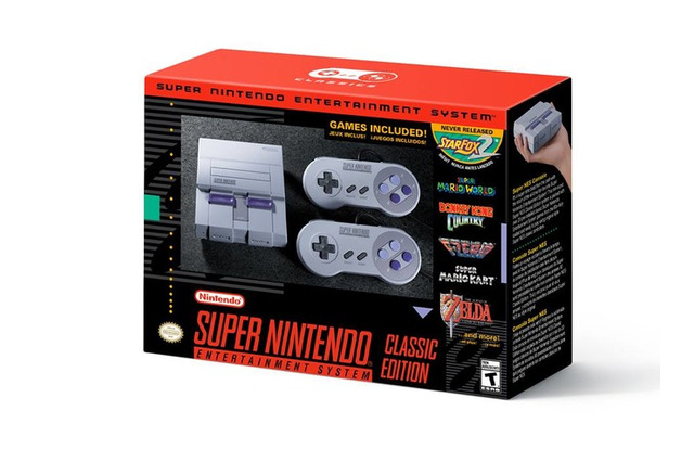 「ミニ スーパーファミコン」海外では8月末より予約受付開始！ 画像