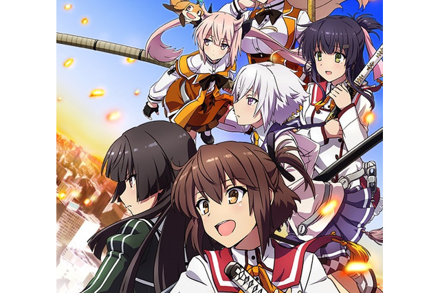 女子中高生×日本刀なアニメ「刀使ノ巫女」がスクエニよりゲーム化！―2018年配信予定 画像