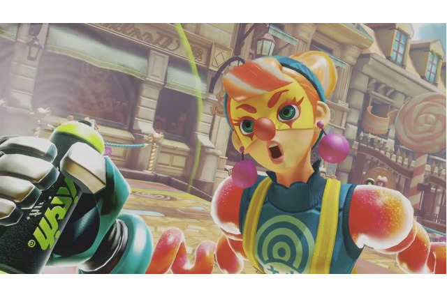 『ARMS』新ファイター「ローラポップ」を発表! 不思議なアクションを映像でいち早く公開 画像