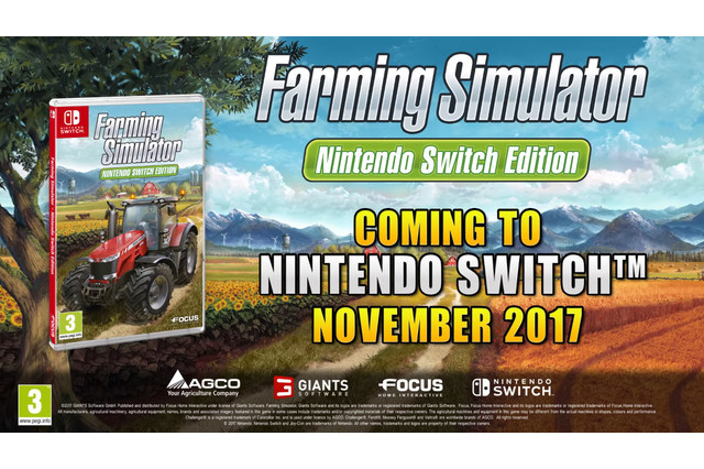 どこでも農業！ スイッチ版『Farming Simulator』初トレイラーが海外向けに披露 画像