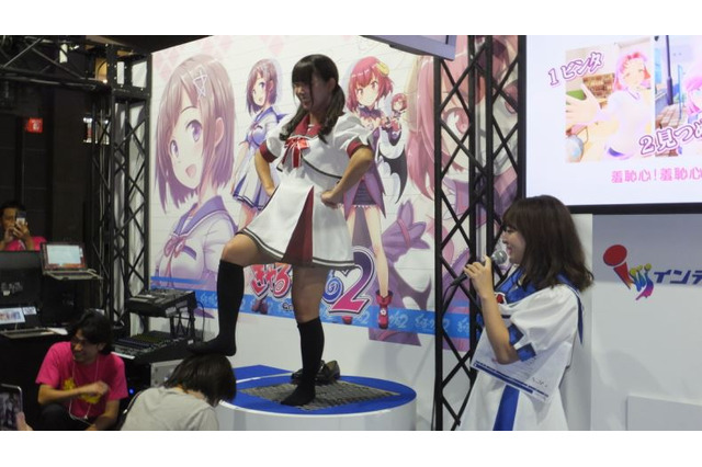 【TGS2017】2次元やVRを超えてしまった!?『ぎゃる☆がん2』ステージイベントでリアル突風がスカートに襲いかかる“現実” 画像