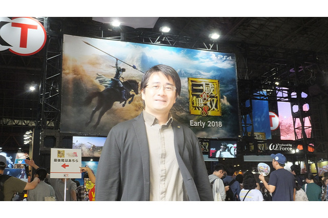 【TGS2017】『真・三國無双８』オープンワールドの導入で「戦闘」「戦術」「戦略」を深堀り！ その特徴を鈴木亮浩Pに直撃 画像