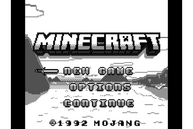 ゲームボーイ版『マインクラフト』はこんな感じ？―レトロ愛が伝わるファンメイド映像が公開 画像