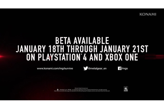 『METAL GEAR SURVIVE』新規映像が公開、海外オープンベータ開始も決定! 画像