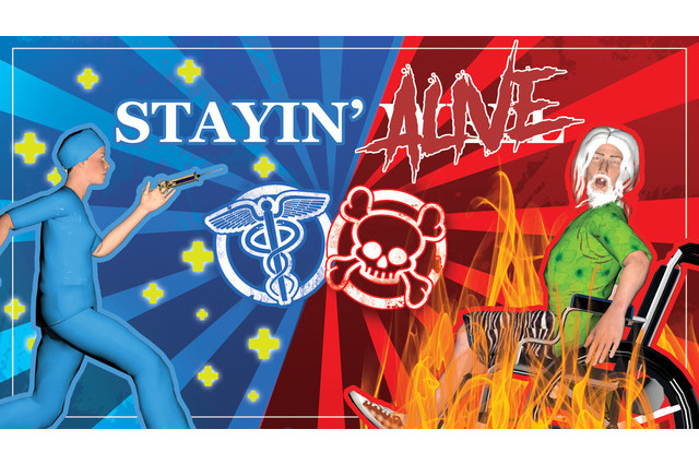 死に急ぐ患者vs救う看護師！『Stayin' Alive』早期アクセス開始― 異色対戦マルチ 画像