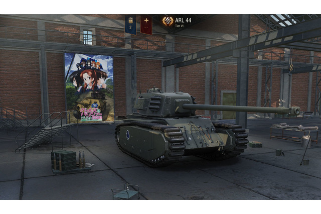 PC版『World of Tanks』に「ガルパン最終章」MODが登場―“ARL44”がBC自由学園仕様に！ 画像