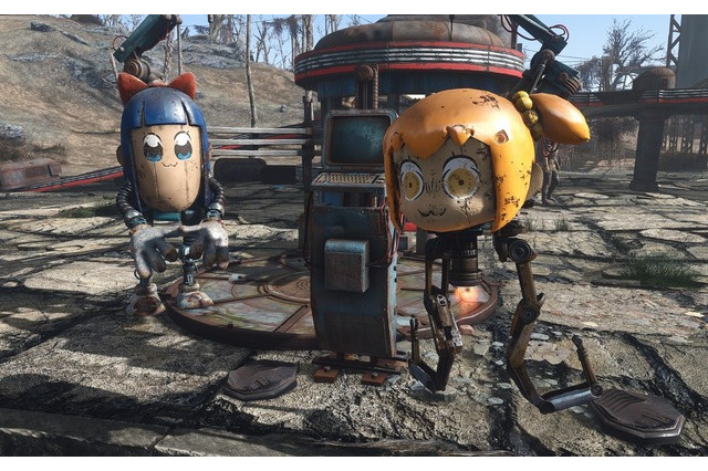 『Fallout 4』にも「ポプテピピック」Mod登場―あの二人がウェイストランドにもやってくる 画像