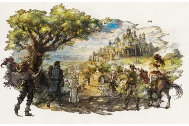 『OCTOPATH TRAVELER』新主人公2名やバトルジョブシステムなど、最新情報をまとめてご紹介！ 画像