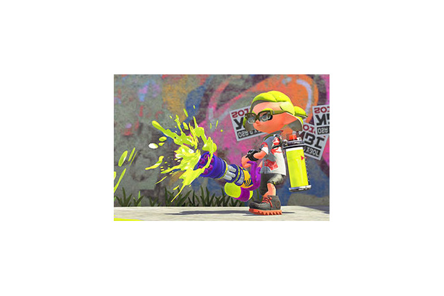 『スプラトゥーン2』「スプラスピナーコラボ」が発表―「カーリングボム」と「アメフラシ」でステージを染めあげよう！ 画像