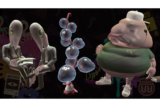 『スプラトゥーン2 オクト・エキスパンション』形や大きなも様々な「深海の住人」が公開―話しかけても無反応? 画像