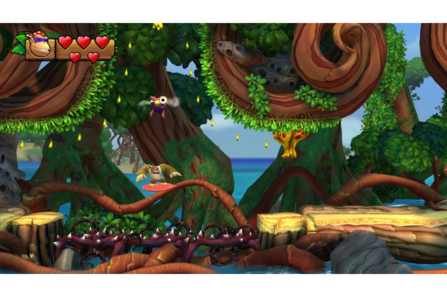 スイッチ版『ドンキーコング トロピカルフリーズ』の海外向けプレイ映像―ファンキーコングの姿も！ 画像