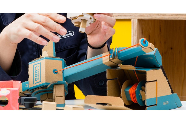 『Nintendo Labo』最初は“鼻をほじる”コントローラーだった!? 開発者インタビュー「試作・開発編」公開 画像