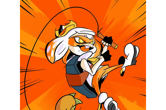 『スプラトゥーン2』北米フェスでタートルズが再度激突!―ミケランジェロVSドナテロの結果は如何に 画像