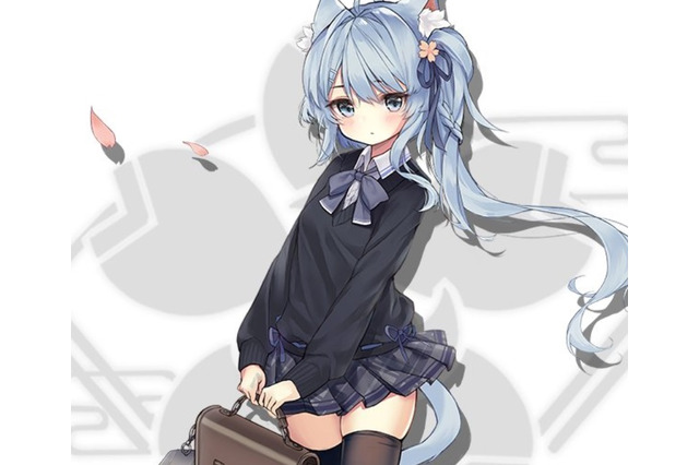 『アズールレーン』駆逐艦「朝潮」の着せ替え衣装が公開―ニャンだあの絶対領域の素晴らしさは!? 画像