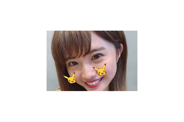 「ポケモン」ピカチュウ&イーブイがほっぺたに! SNOWコラボスタンプ登場♪ スポーツ観戦にも◎ 画像