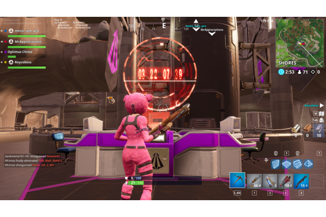 『フォートナイト』ロケット前に謎のカウントダウン出現ー「何が起こるんです？」 画像