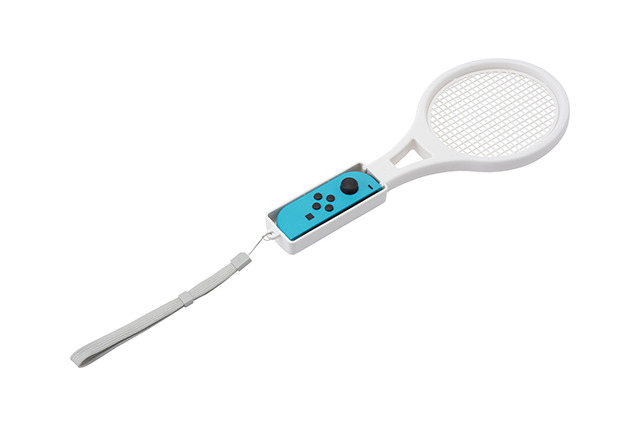 ラケット型のJoy-Con用アタッチメントが登場―スイッチ用テニスゲームで抜群の臨場感が楽しめる! 画像