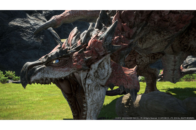『FFXIV』に『モンハン』リオレウス が襲撃! 8月7日より狩猟解禁─気になる受注条件も判明 画像
