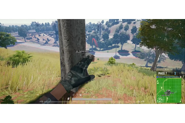 強肩すぎ!『PUBG』見事なコントロールで56メートルの遠投火炎瓶キル 画像