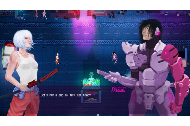 女サムライが刀でヤクザをぶった斬るサイバーパンクACT『AKANE』Steam配信開始! 画像