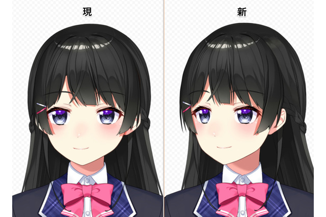 「にじさんじ」のLive2Dモデリングが大幅アップデート！ VTuberの表現を拡張＆不自然さを改善、一目瞭然の比較画像も公開 画像