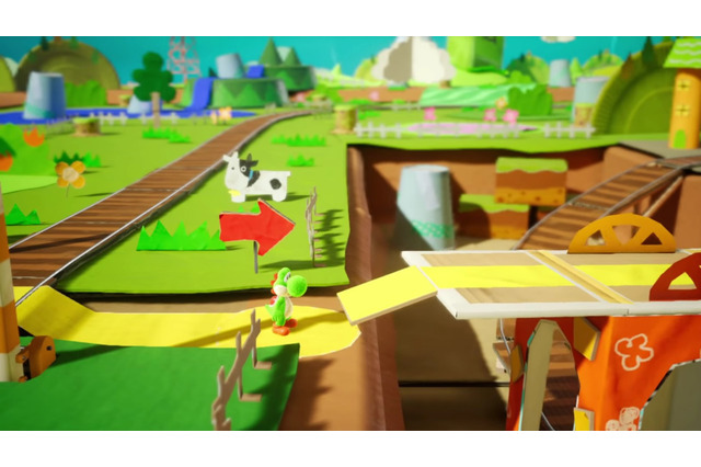 ヨッシー主人公の新作アクション『ヨッシー クラフトワールド』発表！ 画像