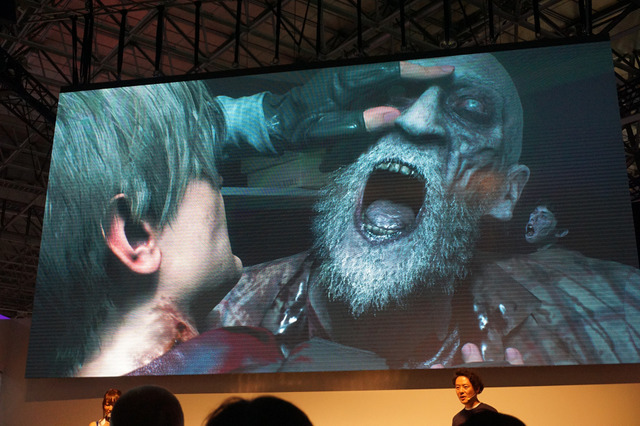 『バイオハザード RE:2』ステージレポ─手に汗握る実機プレイに会場の視線も釘付け【TGS2018】 画像
