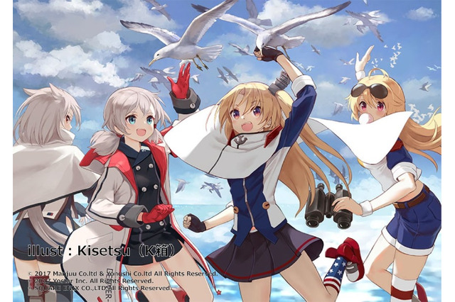 『アズールレーン』1周年記念アートブックに掲載される描き下ろしイラストが公開！クリーブランド級姉妹による平和な日常に癒される… 画像