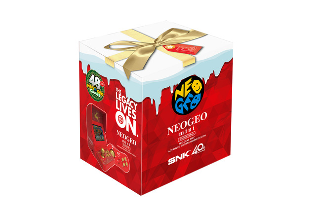 「NEOGEO mini」のクリスマス限定版が発売決定！ 従来版を上回る“48タイトル”を収録 画像