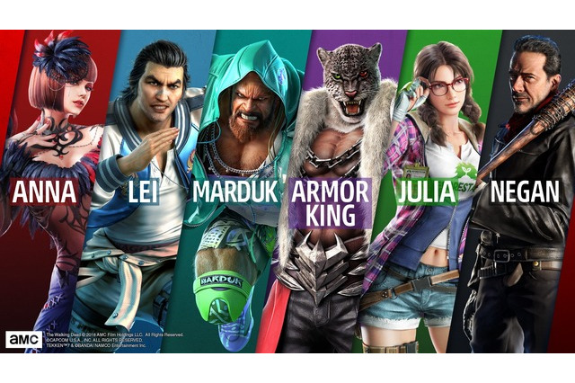 『鉄拳7』Season2参加キャラクターが全て公開！「クレイグ・マードック」「アーマーキング」は12月3日参戦！ 画像