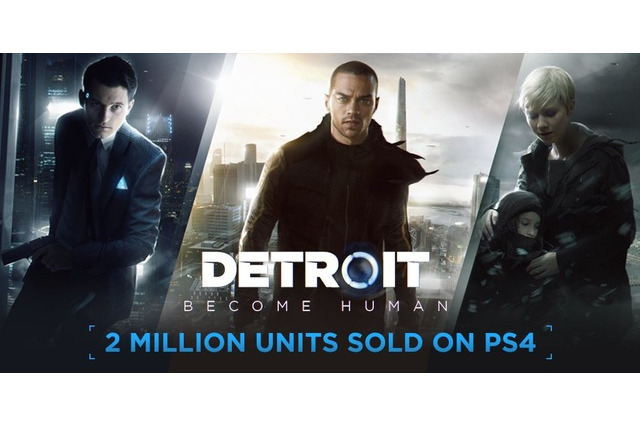 PS4向けADV『Detroit: Become Human』が世界累計実売200万本突破！ 画像
