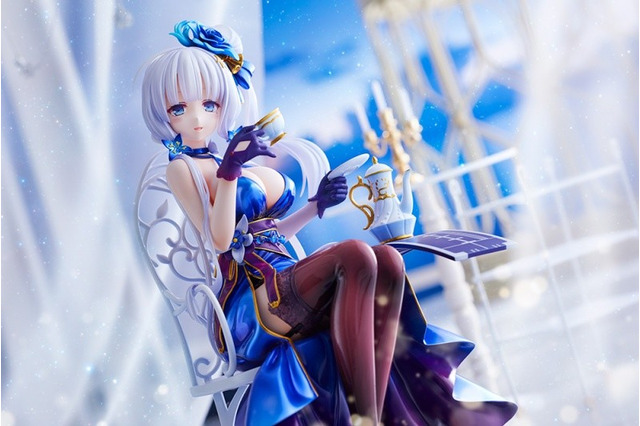 『アズールレーン』「イラストリアス」が1/7スケールフィギュアになって登場!「終わらないお茶会」スキンを忠実に再現 画像
