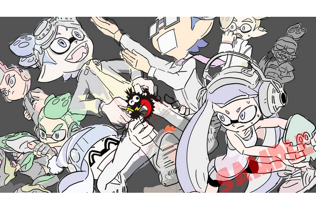 『スプラトゥーン2』2月2日よりコラボフェス「ボケ vs ツッコミ」を実施―“ミラコロコミック”では「金のシューター」が付録に！ 画像