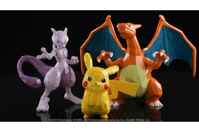 ピカチュウ、ミュウツー、リザードンがスタイリッシュなフィギュアに！『POLYGO ポケットモンスター』シリーズ2019年7月発売決定 画像