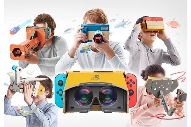 『Nintendo Labo: VR Kit』4月12日発売決定―ニンテンドースイッチでお手軽なVR体験！ 画像
