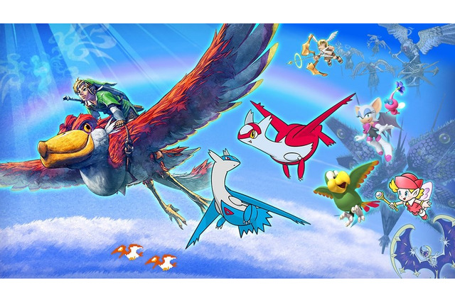 『スマブラSP』イベント「自由な空へ！ 翼をもつ者たち」が3月29日より開催―翼や羽をもつスピリッツが大集合！ 画像