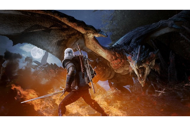 『モンスターハンター:ワールド』5月9日よりPC版でも『ウィッチャー3』スペシャルコラボ開催! 画像