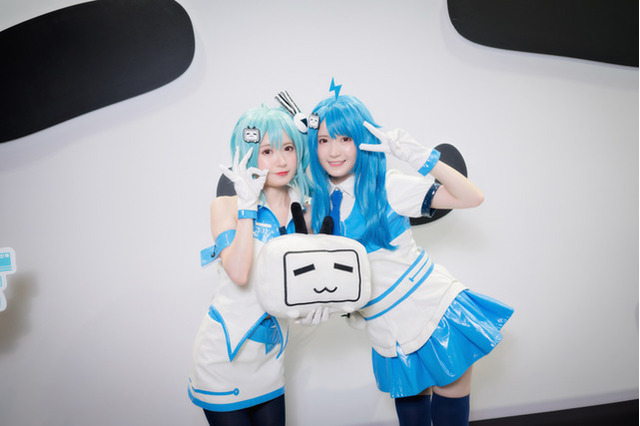 【コスプレ】「ビリビリ動画」双子の中国人気レイヤーがダンスパフォーマンスで魅了!【ニコニコ超会議2019】 画像