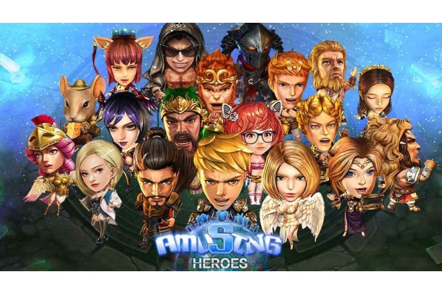 英雄たちの戦いの火蓋が今切られる！『アミュージングヒーローズ』事前登録受付スタート 画像