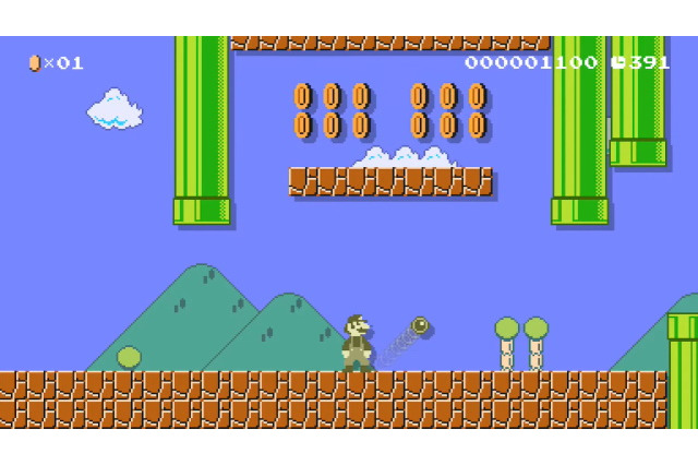 『スーパーマリオメーカー 2』懐かしの隠しアイテム「スーパーボールフラワー」を紹介―コース作りの幅がぐっと広がる! 画像
