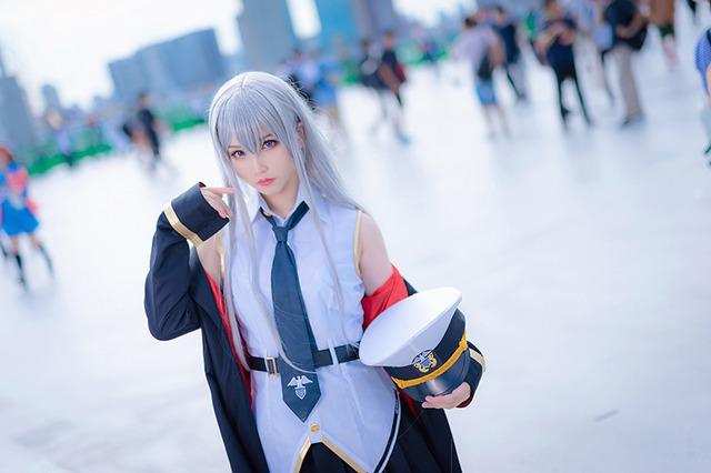 【コスプレ】中国人気レイヤー・洛洛子が「コミケ96」に降臨! 「アズレン」エンタープライズコス披露【写真22枚】 画像