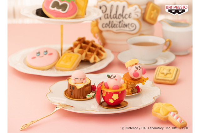 甘くて可愛い!お菓子をモチーフにした『星のカービィ』の手のひらサイズフィギュアが11月下旬より全国のゲームセンターに登場! 画像