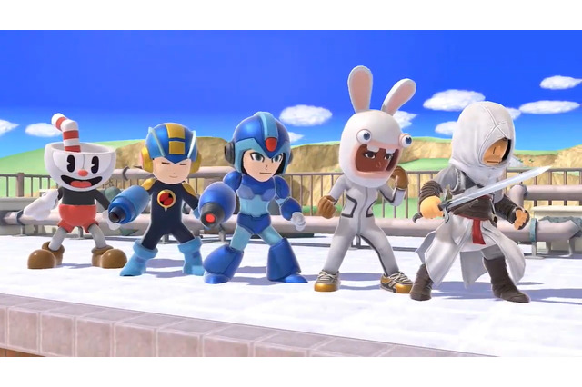 『スマブラSP』第5弾「Miiファイターコスチューム」公開！『カップヘッド』や『アサシン クリード』の衣装が登場 画像