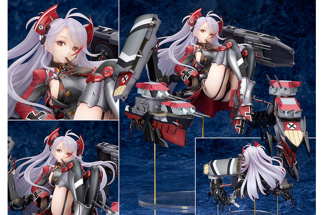 『アズレン』鉄血重巡「プリンツ・オイゲン」がフィギュア化―唇に咥えた指や目を引く黒子…ミステリアス&オトナの色香を完全再現! 画像