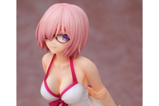 『FGO』水着姿の「マシュ」がフィギュア化!パーツ付替えで“メガネあり・なし”の両方を楽しめる 画像