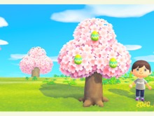 スイッチ『あつまれ どうぶつの森』イースターがやってきた！“仕掛け人はナイショ”だけど、よーく見ると画像の左端に何かいるぞ…？ 画像