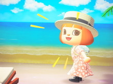 『あつまれ どうぶつの森』ガルモお姉さんがお届けする、マイデザインを使わない夏コーデ7選! 画像